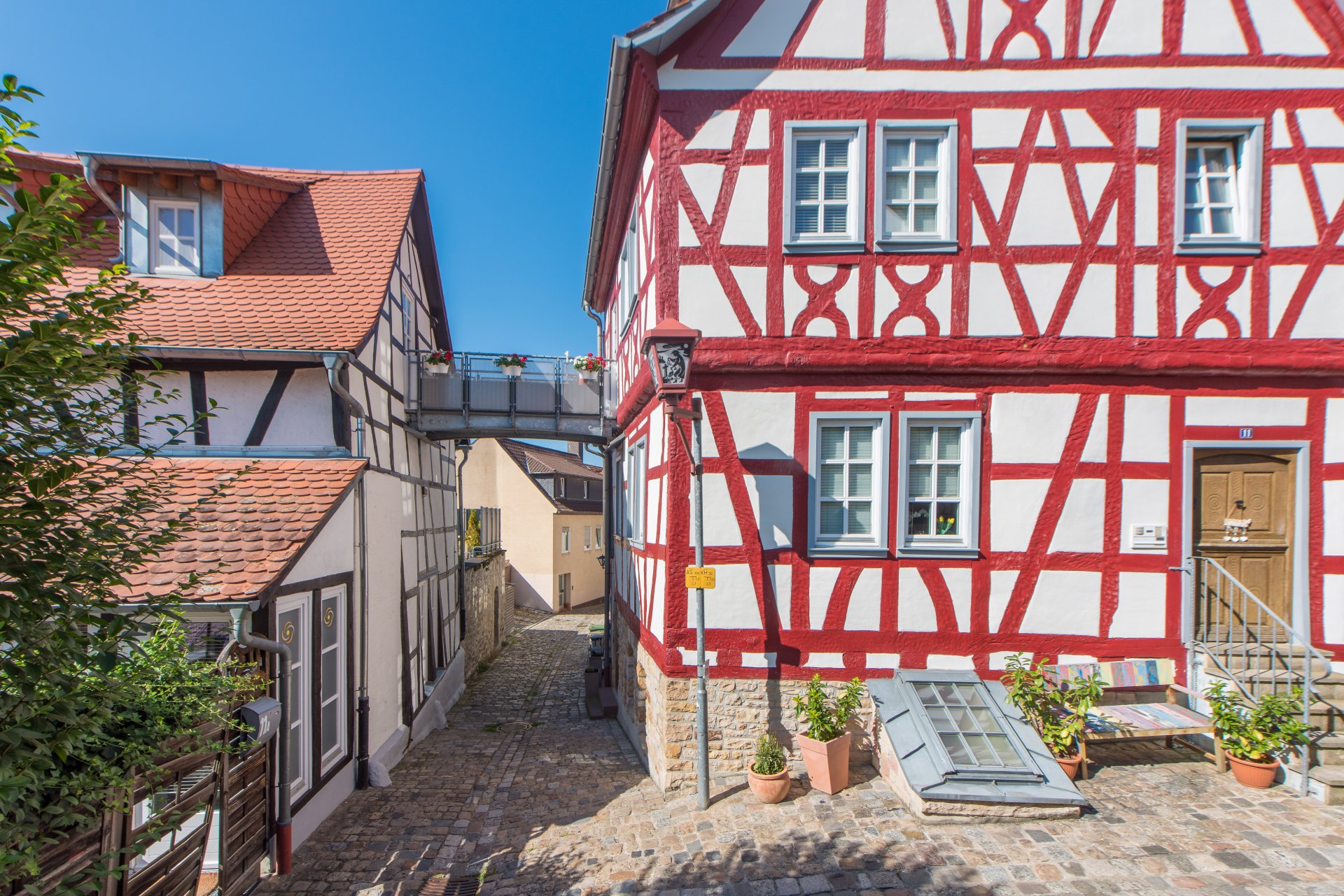 Heppenheim - 2 Häuser, 1 Brücke, 1 Preis - wunderschönes Fachwerkensemble in historischer Altstadt